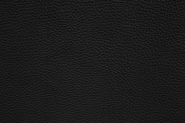 Schwarzes Glattleder Textur
